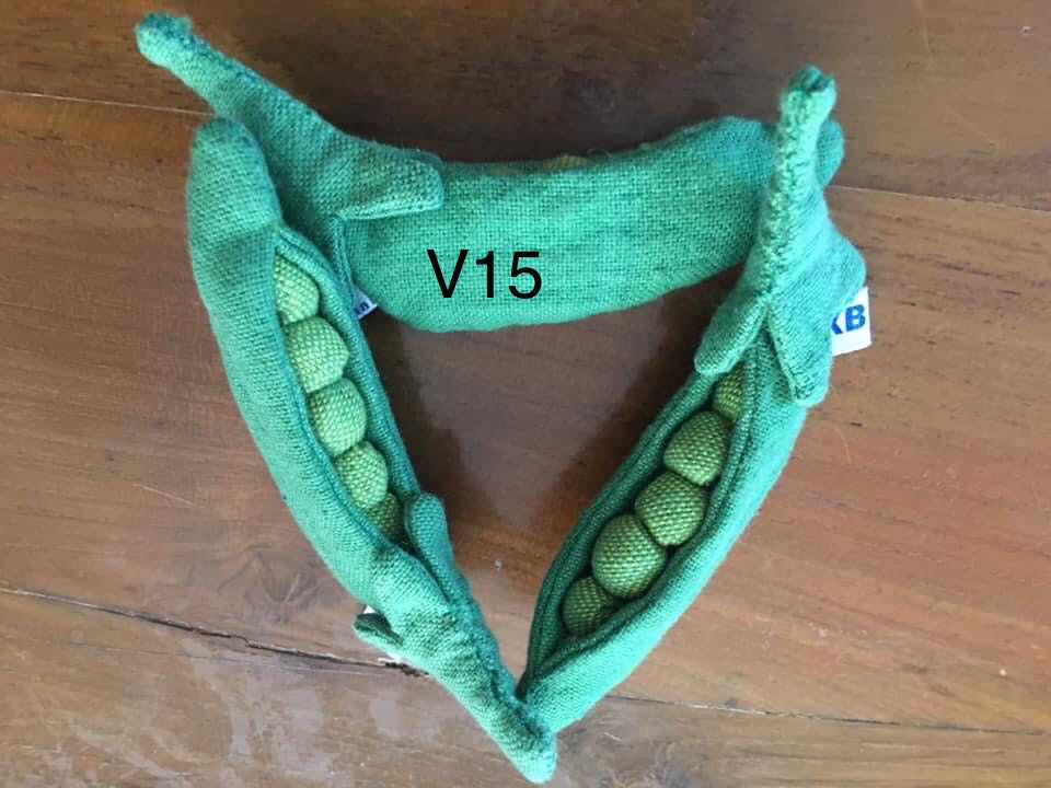 Fruits et légumes en tissu, 7 pièces Mivola Fruits et légumes en tissu, 7 pièces Mivola