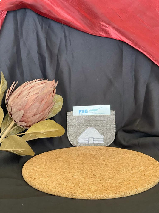 Porte-cartes en feutrine